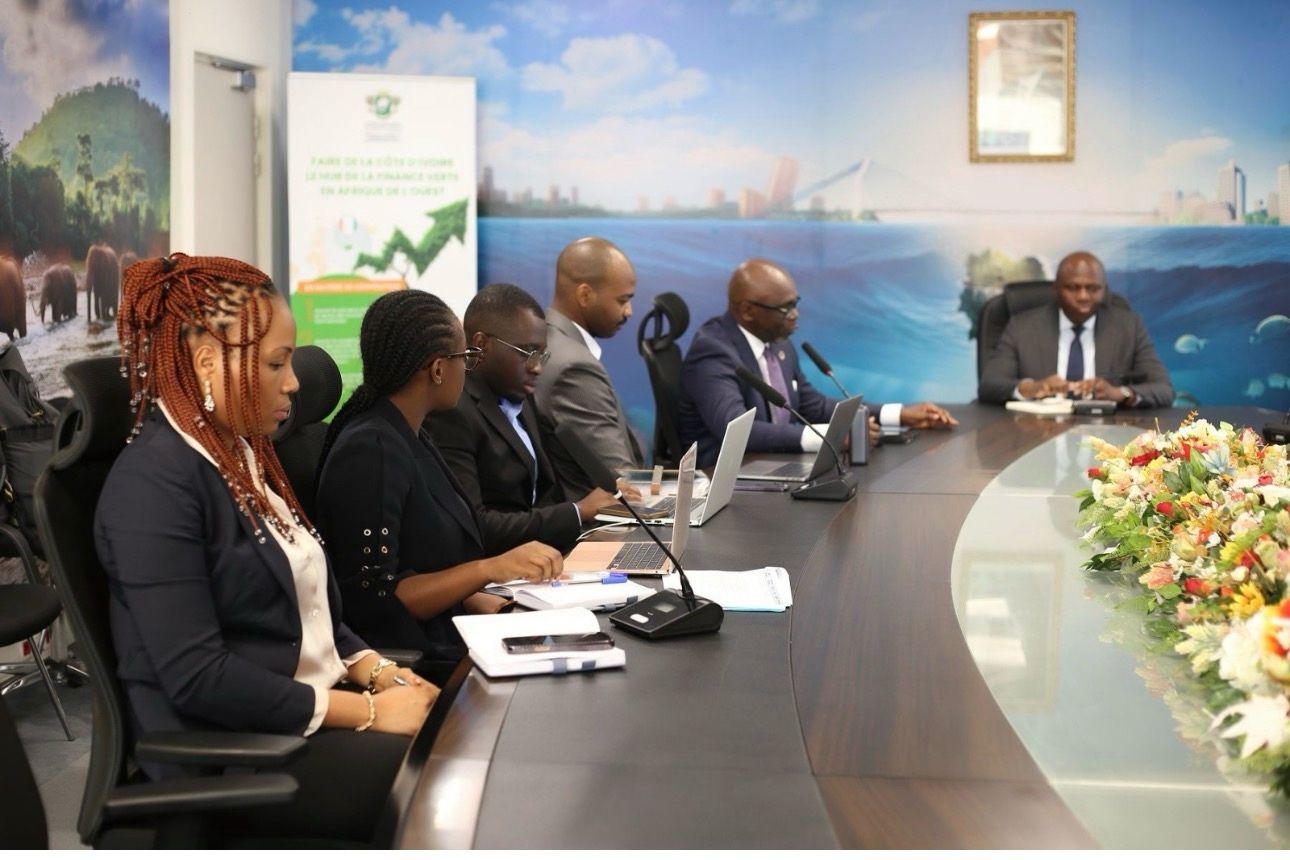 L'EQUIPE GIA RECUE EN AUDIENCE PAR M.ABOU BAMBA,MINISTRE DE L'ENVIRONNEMENT ET DE LA TRANSITION ECOLOGIQUE