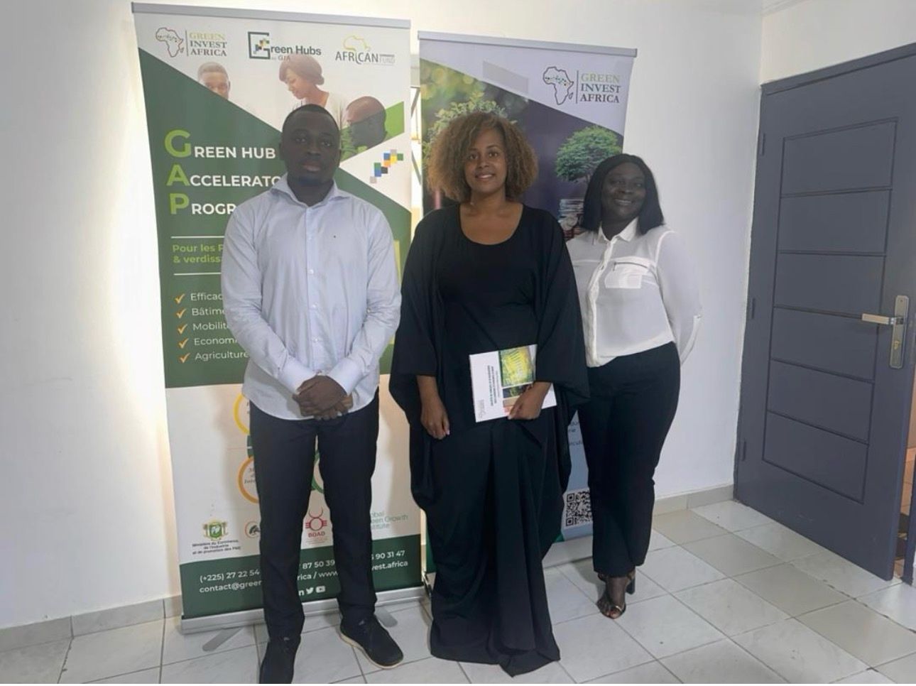 Green Days Africa: Green Invest Africa reçoit Mme Karina Gongalves,lauréate du Green Pitch Battle