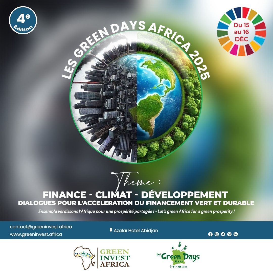 LES GREEN DAYS AFRICA 2025 |Azalaï Hotel Abidjan